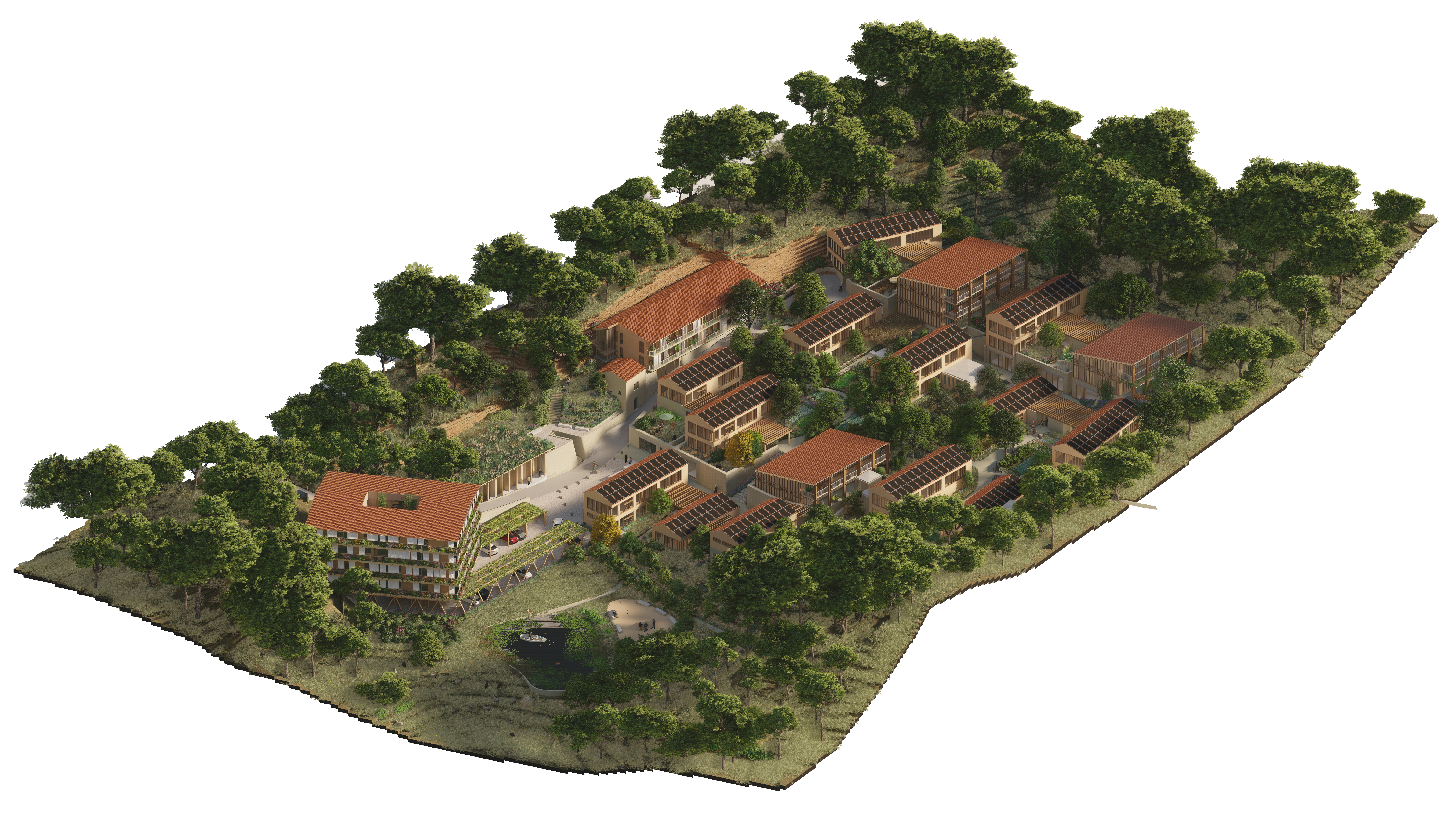 Eco-hameau Saint Chamas